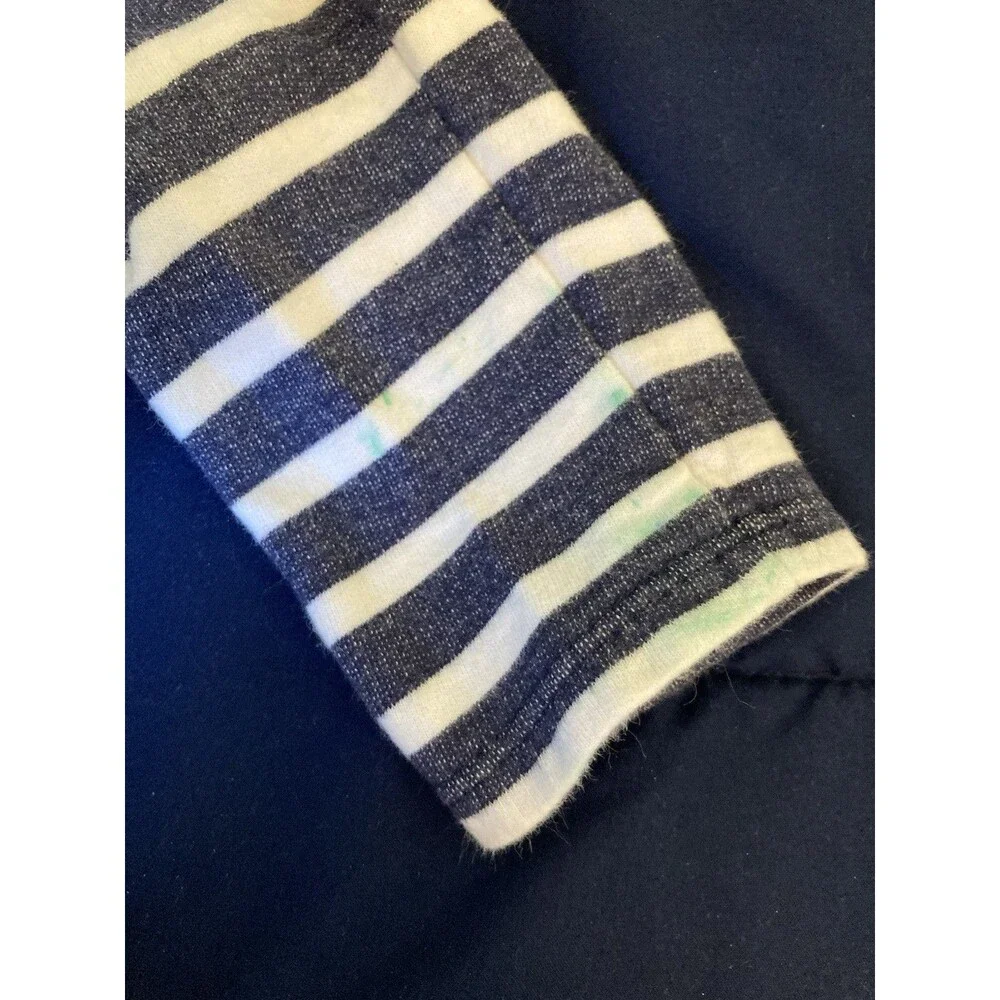 4T Old Navy girl clothes - 1 piece dress | navy blue & white striped theme